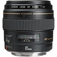 Canon EF 85mm f/1.8 USM Medium Telephoto Lens for Canon SLR Cameras - Fixed