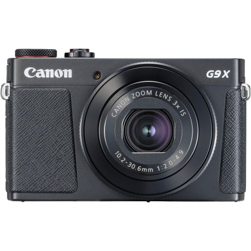 캐논 Canon PowerShot G9 X Mark II Compact Digital Camera w/ 1 Inch Sensor and 3inch LCD - Wi-Fi, NFC, Bluetooth Enabled (Black), 6.30in. x 5.70in. x 2.50in.