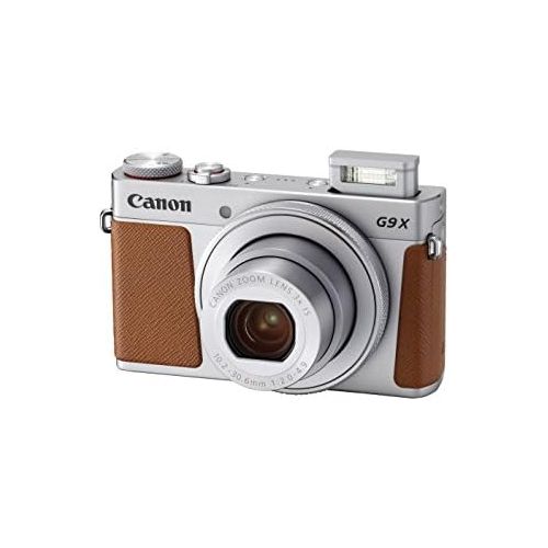 캐논 Canon PowerShot G9 X Mark II Compact Digital Camera w/ 1 Inch Sensor and 3inch LCD - Wi-Fi, NFC, Bluetooth Enabled (Silver)