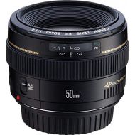 Canon EF 50mm f/1.4 USM Standard & Medium Telephoto Lens for Canon SLR Cameras - Fixed