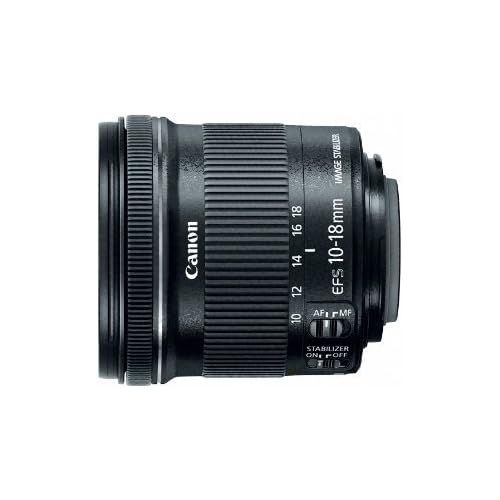 캐논 Canon EF-S 10-18mm f/4.5-5.6 IS STM Lens, Lens Only