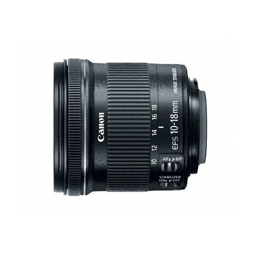 캐논 Canon EF-S 10-18mm f/4.5-5.6 IS STM Lens, Lens Only