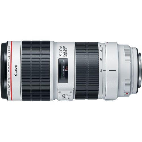 캐논 Canon EF 70-200mm f/2.8L IS III USM Lens for Canon Digital SLR Cameras, White - 3044C002