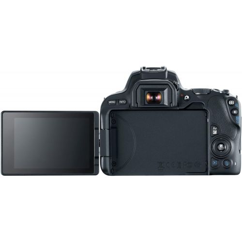캐논 Canon EOS Rebel SL2 Digital SLR Camera Body - WiFi Enabled - USB Card Reader & Wallet - Strap (SLR/Video) - Case - 64GB - 72 Tripod - Lens Cap Keeper