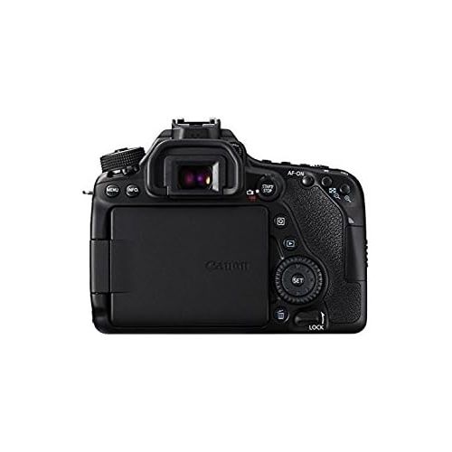 캐논 Canon EOS 80D Digital SLR Camera Body (Black) (International Model) No Warranty
