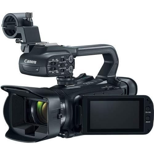 캐논 Canon XA11 Compact Full HD Camcorder with HDMI and Composite Output Bundle with 128GB Memory Card + Spare Battery + LCD