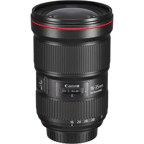 캐논 Canon EF 16-35mm F/2.8L Iii USM Lens for Canon 6D, 5D Mark IV, 5D Mark III, 5D Mark II, 6D Mark II, 5Dsr, 5Ds, 1Dx, 1Dx Mark II + Accessories (International Model)