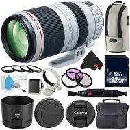 Canon EF 100-400mm f/4.5-5.6L is II USM Lens International Version Professional Bundle