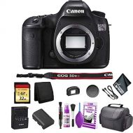 Canon EOS 5DS R DSLR Camera(Body Only) Bundle with 32GB Memory Card + Carrying Case + More - International Version