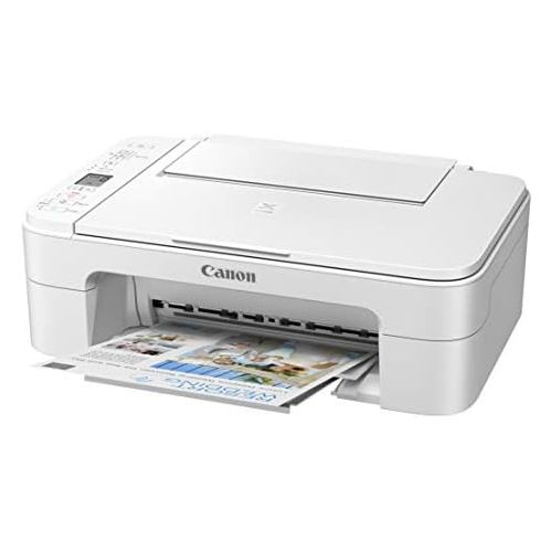 캐논 Canon Pixma TS3320 White, Works with Alexa