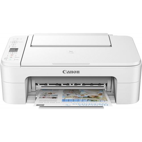 캐논 Canon Pixma TS3320 White, Works with Alexa