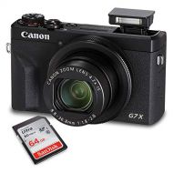 Canon PowerShot G7 X Mark III Digital Camera (Black) + 64GB Memory Card
