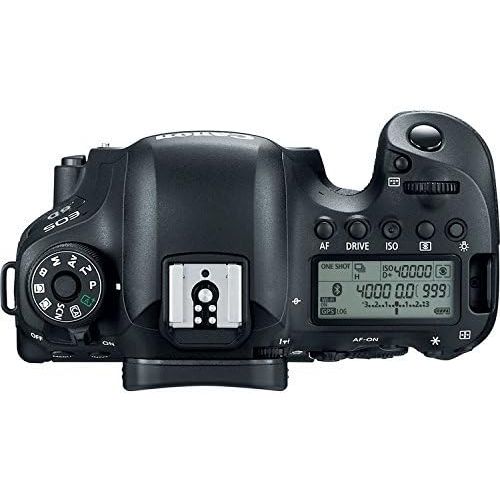 캐논 Canon EOS 6D Mark II DSLR Camera (Body Only) Basic Filter w/Memory Bundle + Bonus Canon EF 24-70mm f/2.8L II USM Lens - International Model