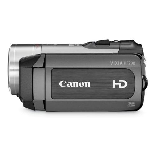 캐논 Canon VIXIA HF200 HD Flash Memory Camcorder w/15x Optical Zoom (Discontinued by Manufacturer)