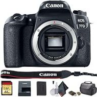 Canon EOS 77D DSLR Camera (International Model) (1892C001) - Starter Bundle