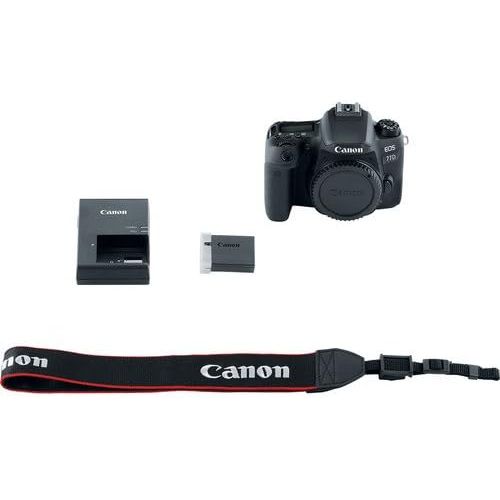 캐논 Canon EOS 77D DSLR Camera (International Model) (1892C001) - Starter Bundle