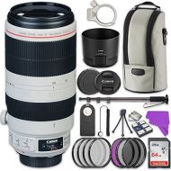 Canon EF 100-400mm f/4.5-5.6L is II USM Lens Bundle with Accessory Kit (17 Items)