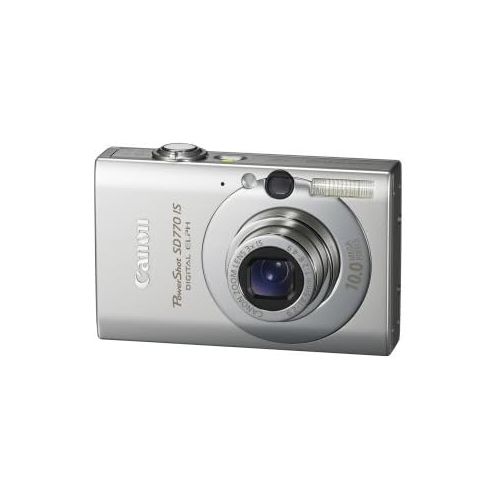 캐논 Canon PowerShot SD770 IS 10MP Digital Camera with 3x Optical Image Stabilized Zoom (Silver)