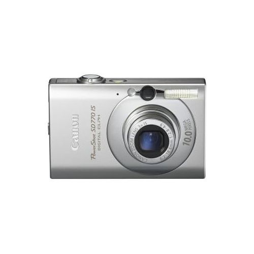 캐논 Canon PowerShot SD770 IS 10MP Digital Camera with 3x Optical Image Stabilized Zoom (Silver)