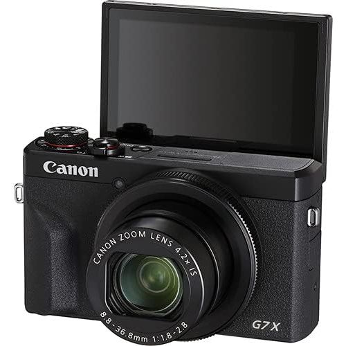 캐논 Canon PowerShot G7 X Mark III Digital Camera (Intl Model) Includes 32GB SD Kit