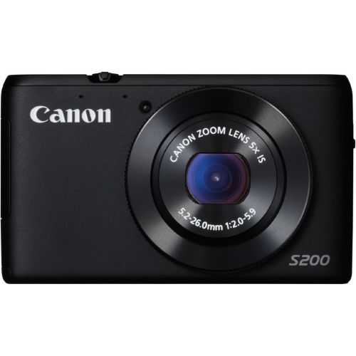 캐논 Canon PowerShot S200 - Digital Camera - Compact - 10.1 Mpix - 5 x Optical Zoom - Wi-Fi - Black