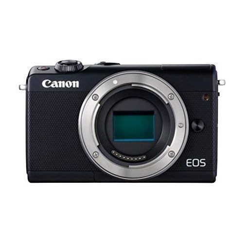 캐논 Canon EOS M100 Mirrorless Camera (Black) USA Model (Kit Box)