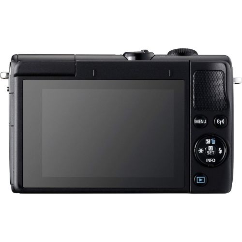 캐논 Canon EOS M100 Mirrorless Camera (Black) USA Model (Kit Box)