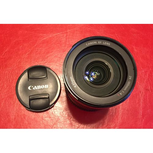캐논 Canon 0344B002-IV EF 24-105mm f/4 L is USM Lens EOS SLR Cameras International Version (No Warranty)
