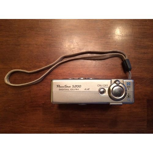 캐논 Canon PowerShot S200 2MP Digital ELPH Camera w/ 2x Optical Zoom