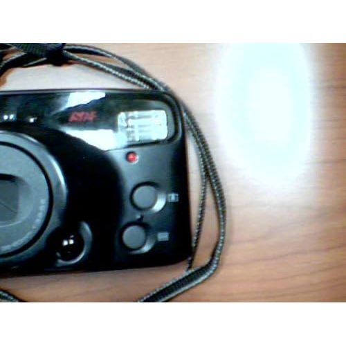 캐논 Canon Sure Shot Zoom-S 35mm Film Camera SAF Canon Zoom Lens 38-60mm 1:3.8-5.6 Camera (Black Color Version)