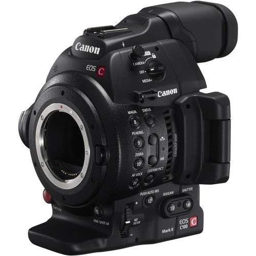 캐논 Canon EOS C100 Mark II Cinema EOS Camera 0202C002 with Dual Pixel CMOS AF (Body Only) - (International Version)