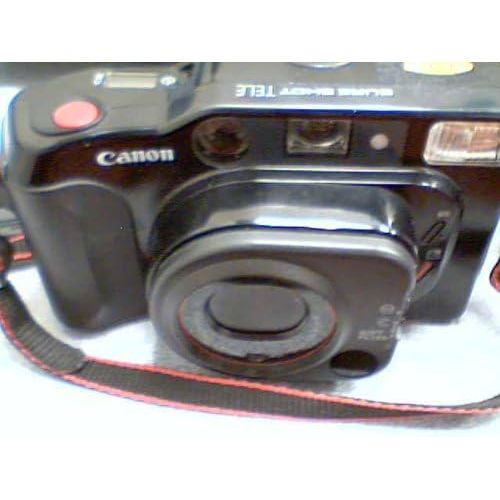 캐논 Canon Sure Shot TELE 35mm Film Camera w/ Canon Lens 40/70mm 1:2.8/4.9 Camera (Black Color)