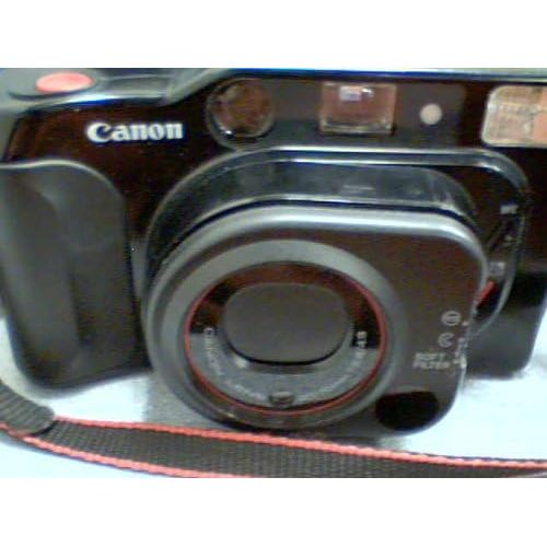 캐논 Canon Sure Shot TELE 35mm Film Camera w/ Canon Lens 40/70mm 1:2.8/4.9 Camera (Black Color)