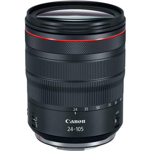 캐논 Canon EOS R Mirrorless Digital Camera with RF 24-105mm f/4L is USM Lens + Deluxe Accessorie