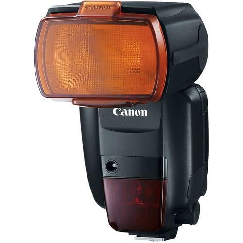 캐논 Canon Speedlite 600EX II-RT Flash with Canon Speedlite Case + TTL Cord + Flash L-Bracket Grip + Flexible Steady Pod + 4 High Capacity AA Rechargeable Batteries & Charger + Accessor