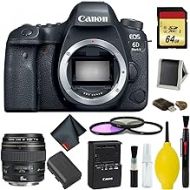 Canon EOS 6D Mark II DSLR Camera Body Only Complete Kit (International Model) w/Canon EF 85mm f/1.8 USM Lens - International Model