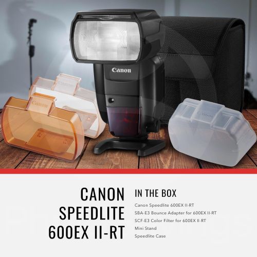 캐논 Canon Speedlite 600EX II-RT External Flash Bundle