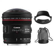 Canon EF 8-15mm f/4L Fisheye USM Lens (International Model)