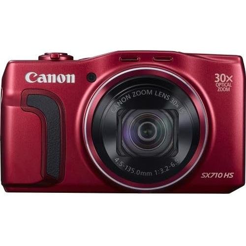 캐논 Canon PowerShot SX710 HS 20.3-Megapixel Digital Camera - Red