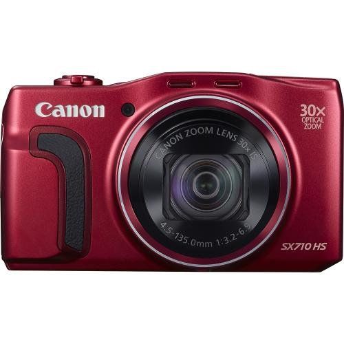 캐논 Canon PowerShot SX710 HS 20.3-Megapixel Digital Camera - Red