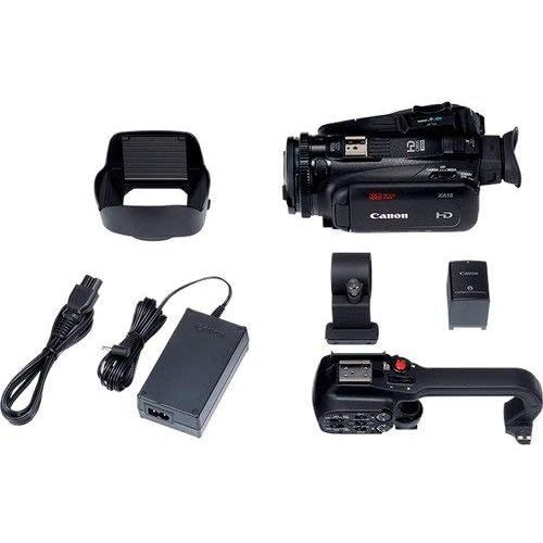 캐논 Canon XA11 Compact Full HD ENG PAL Camcorder + 64GB Memory Card + BP-820 Replacement Lithium Ion Battery Bundle