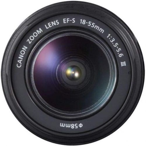 캐논 Canon EF-S 18-55mm f/3.5-5.6 III Camera Lens (New in White Box) International Model (No Warranty)