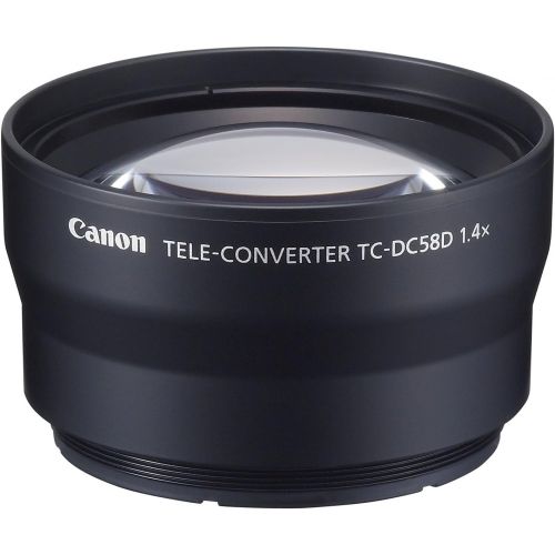 캐논 Canon TC-DC58D Tele Converter Lens for Canon G10 and G11 Digital Camera-requires LA-DC58K Lens Adapter