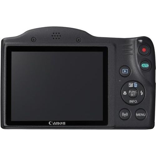 캐논 Canon PowerShot SX420 is Digital Camera (Black) with 32GB SD Memory Card + Accessory Bundle