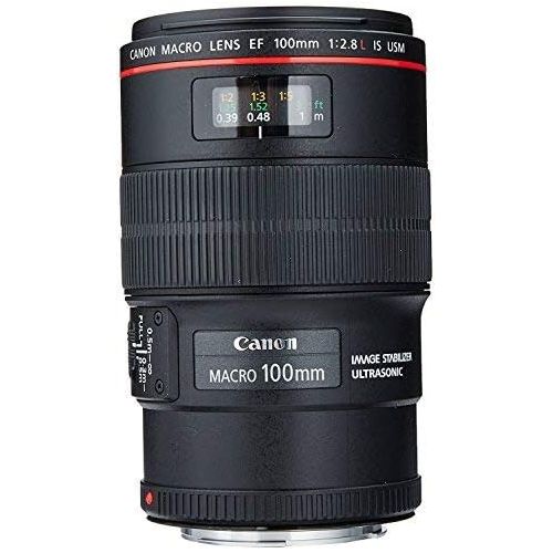 캐논 Canon EF 100mm F/2.8L is USM Macro Lens for Digital SLR Cameras International Version (No Warranty)