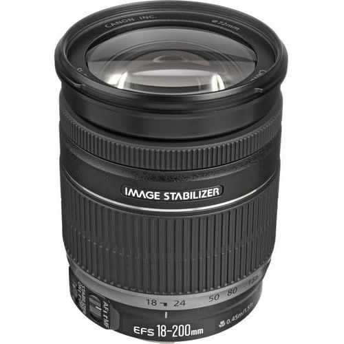 캐논 Canon 2752B002-IV EF-S 18-200mm F/3.5-5.6 is Standard Zoom Lens for DSLR Cameras International Version (No Warranty)