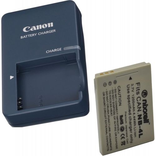 캐논 CB-2LV Battery charger for Canon NB-4L Battery and Canon PowerShot SD40, SD30, SD200, SD300, SD400, SD430, SD450, SD600, SD630, SD750, SD780 IS, SD940 IS, SD960 IS, SD1000, SD1100