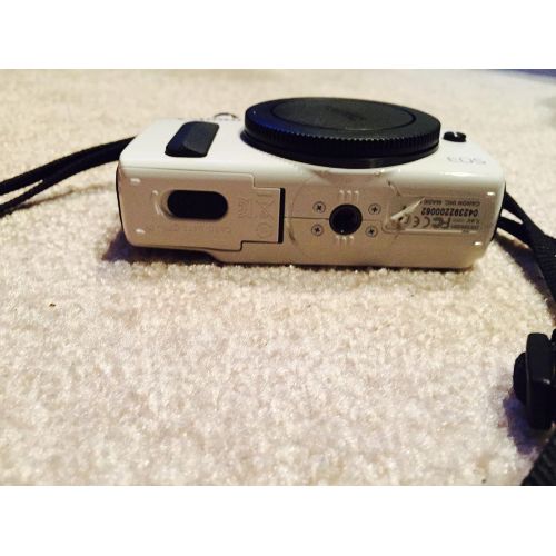 캐논 Canon EOS M Compact System Camera - Body Only (White)