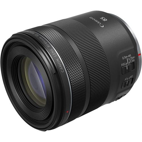 캐논 Canon RF 85mm F2 Macro is STM, Compact Medium-Telephoto Black Lens (4234C002)