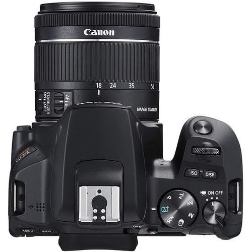 캐논 Canon EOS Rebel SL3 DSLR Camera with 18-55mm Lens (Black) Bundle with LCD Screen Protectors + Carrying Case and More